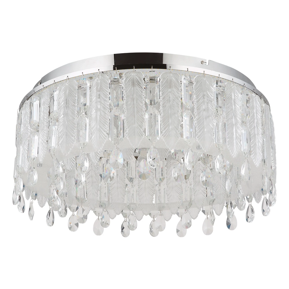 Plafondlamp Klunka chroom Ø 58,5cm Globo 9007371459094