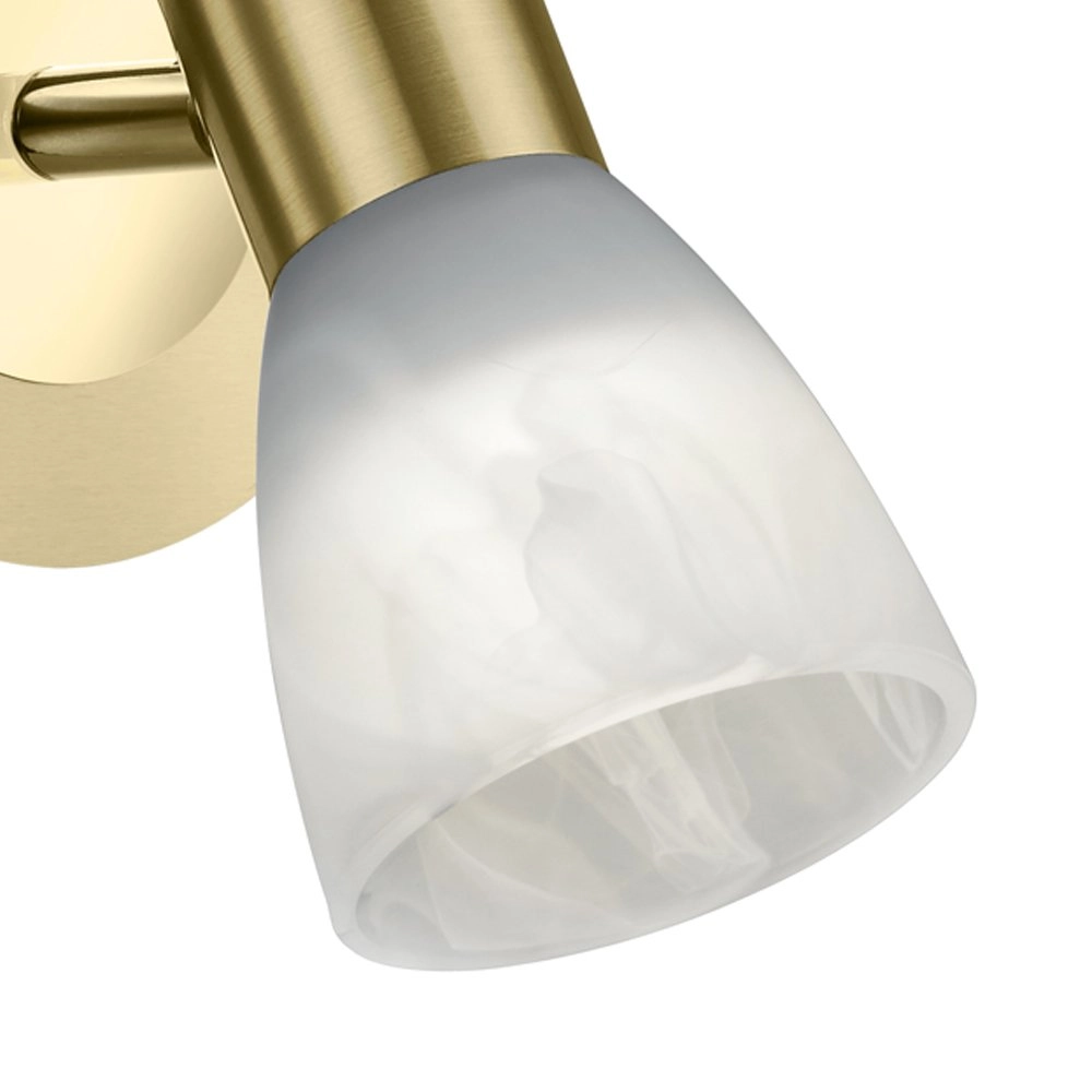LED plafondspot Levisto messing mat Trio 4017807281644