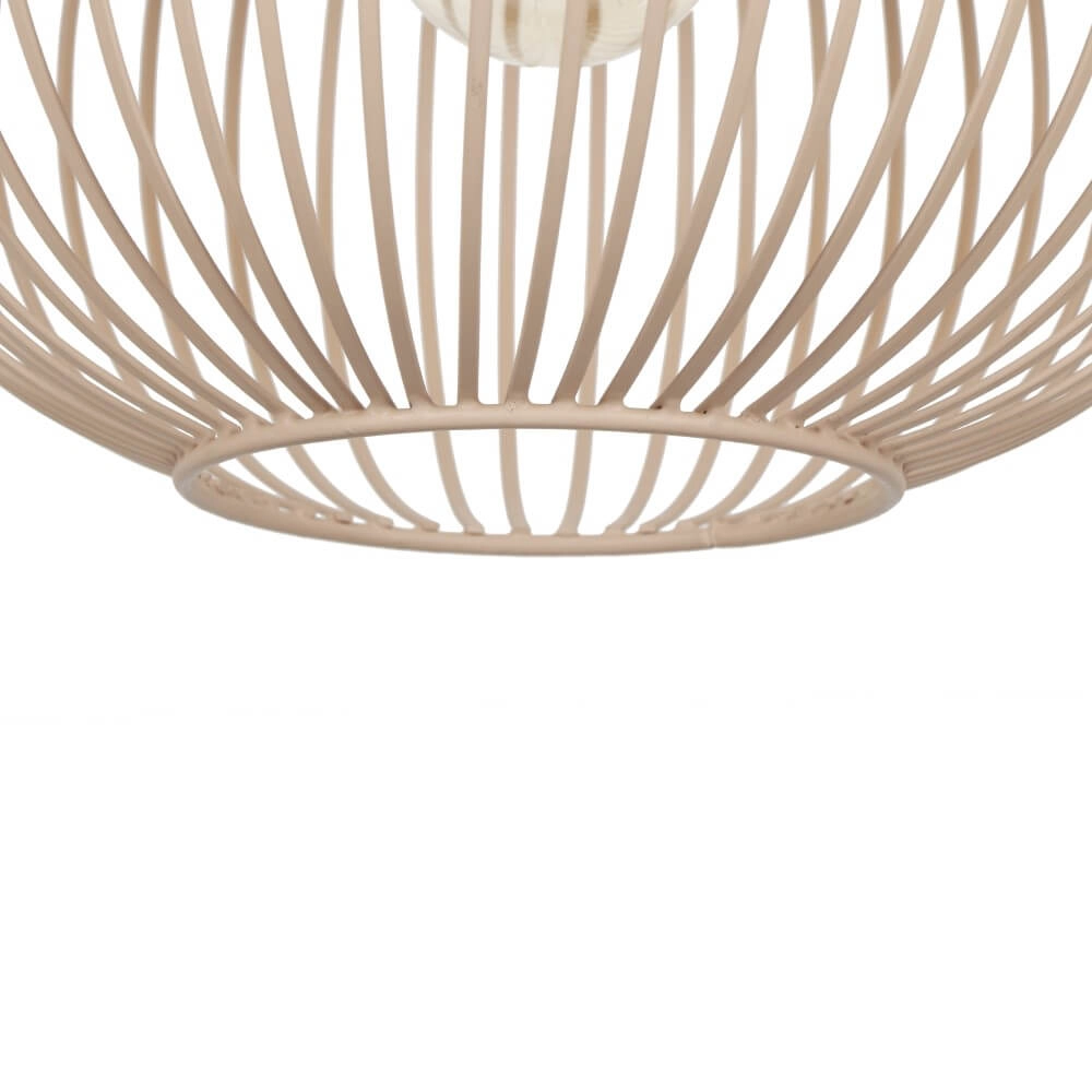 Draad hanglamp Gila Ø 33cm - zand Trio 4017807617542