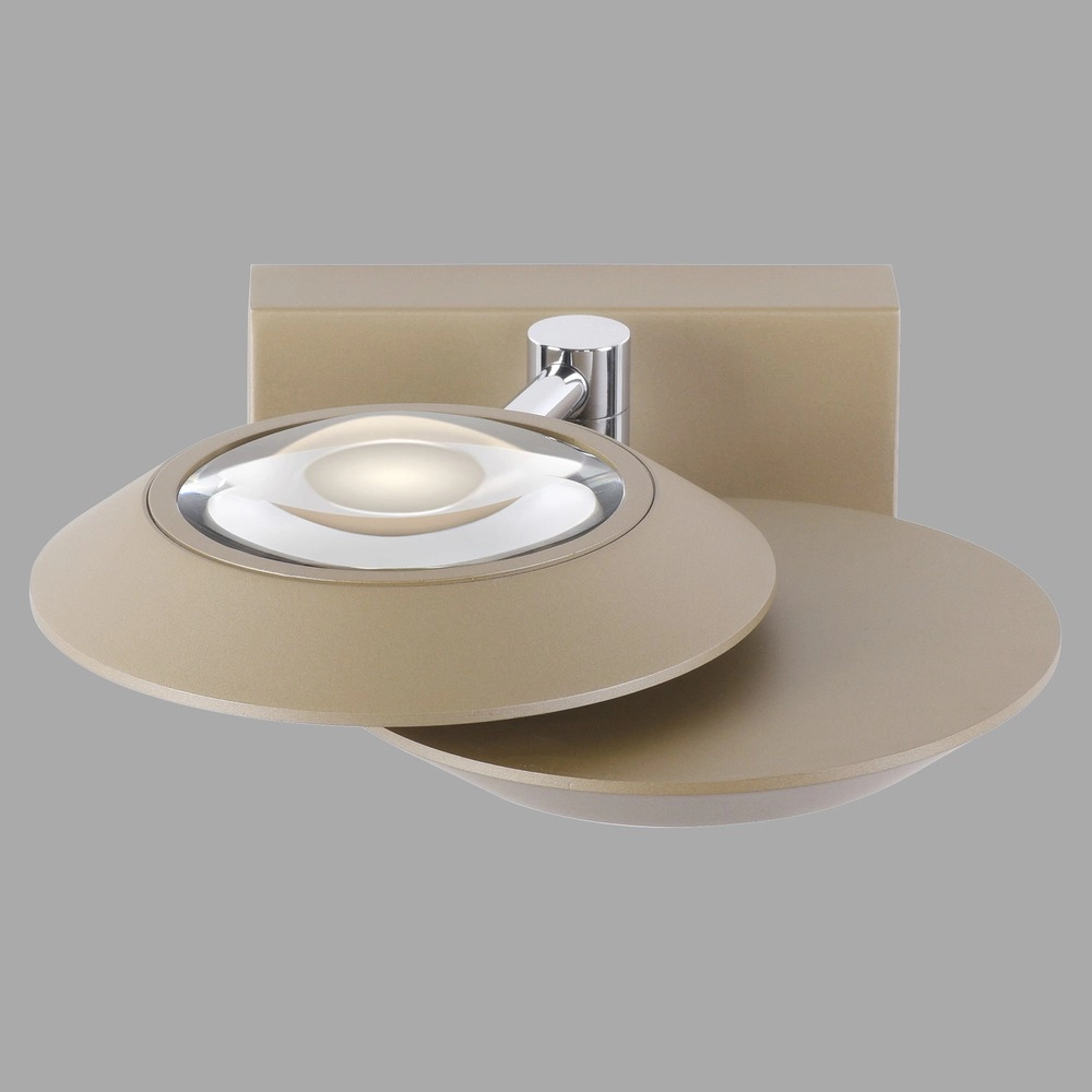 2L led wandlamp Pure Oculis bronce