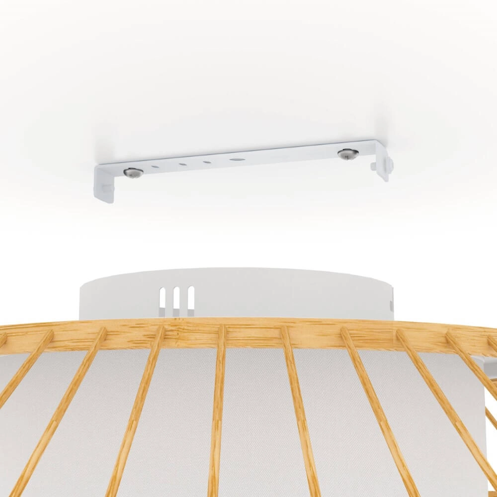 Plafondlamp Yuku-Z hout Ø 46cm Eglo 9008606274048