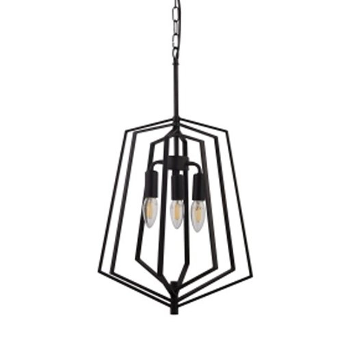 3-lichts hanglamp Slinky