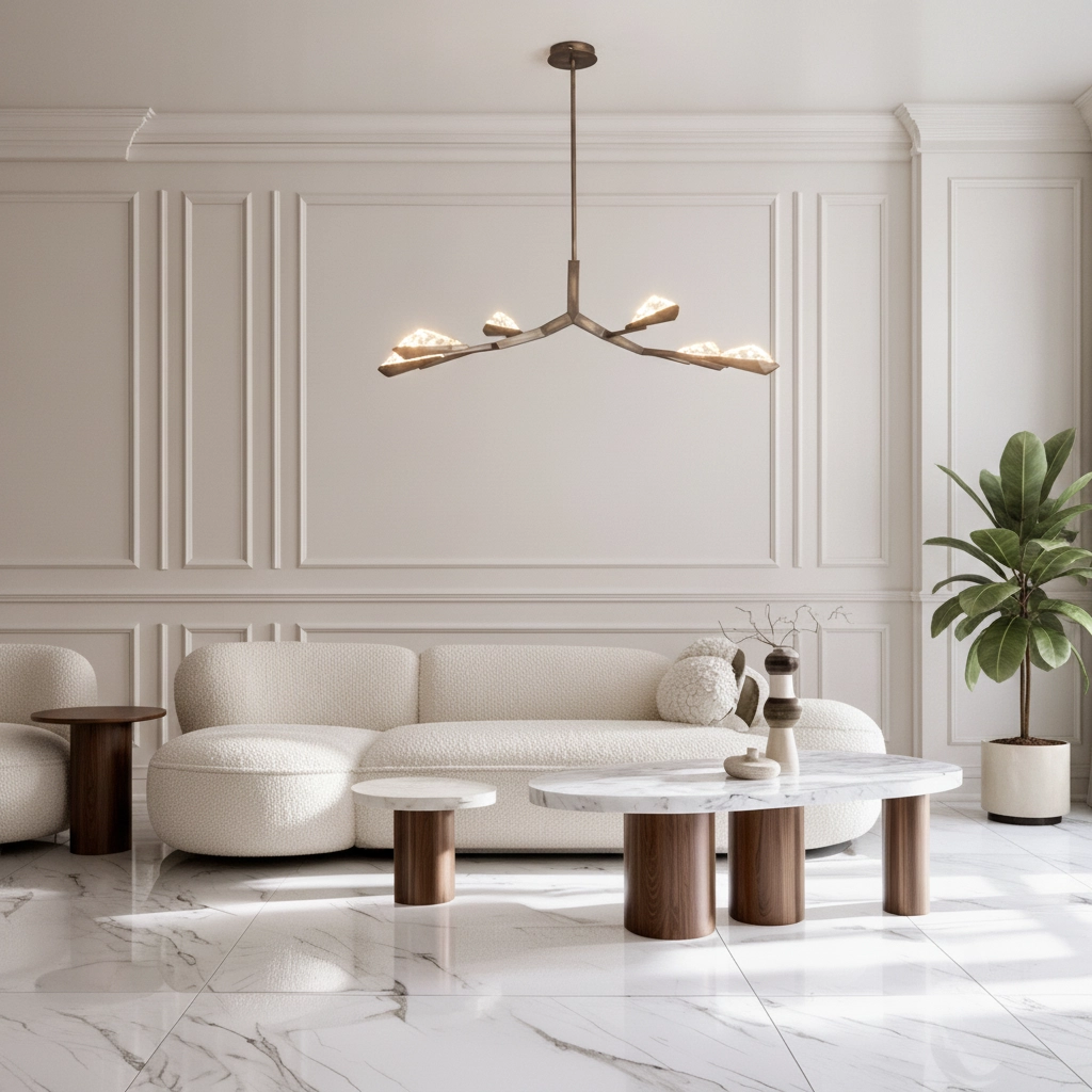 Antieke hanglamp Greta antiek messing 137,5cm