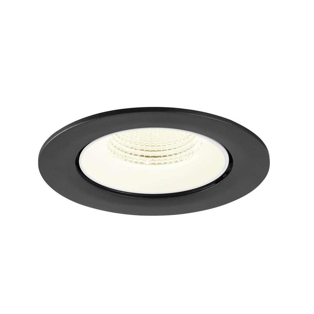 Inbouwspot Numinos Gimble L zwart/wit 4000K - 55gr SLV 4024163310086