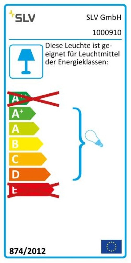 Wandlamp Solid Cube Up-Down betongrijs SLV 4024163192026