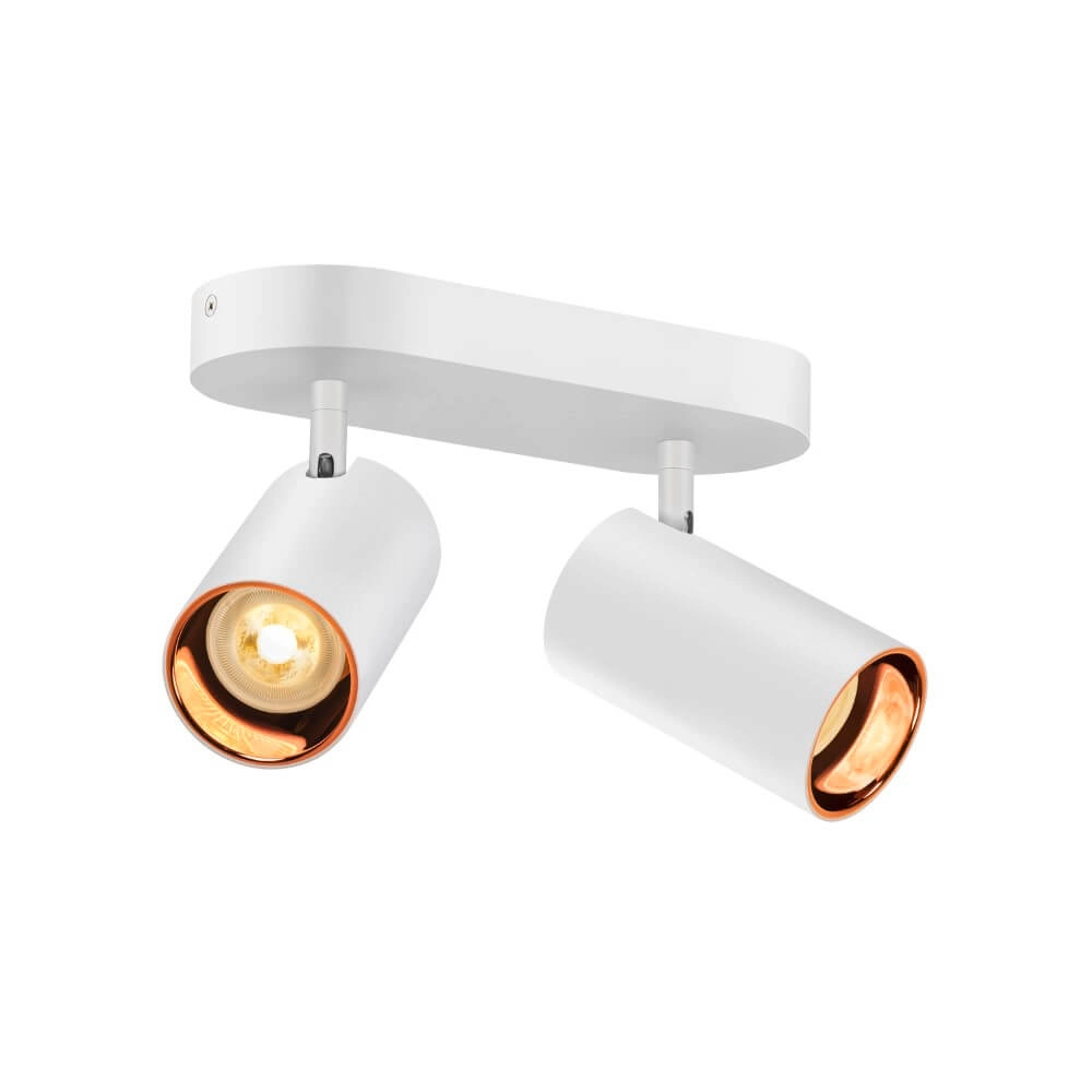 2-lichts opbouwspot Asto Tube wit - 2x GU10 SLV 4024163266147