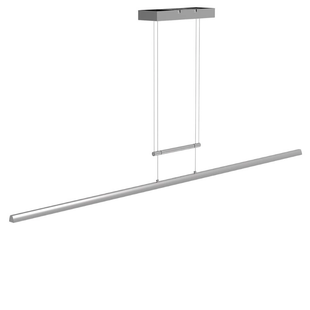 Lange hanglamp Profilo rvs