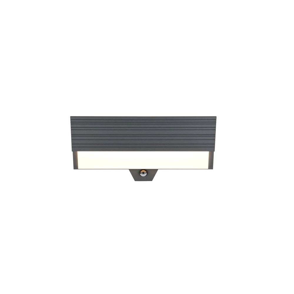 Design wandlamp Mariza antraciet met sensor Trio 4017807603774