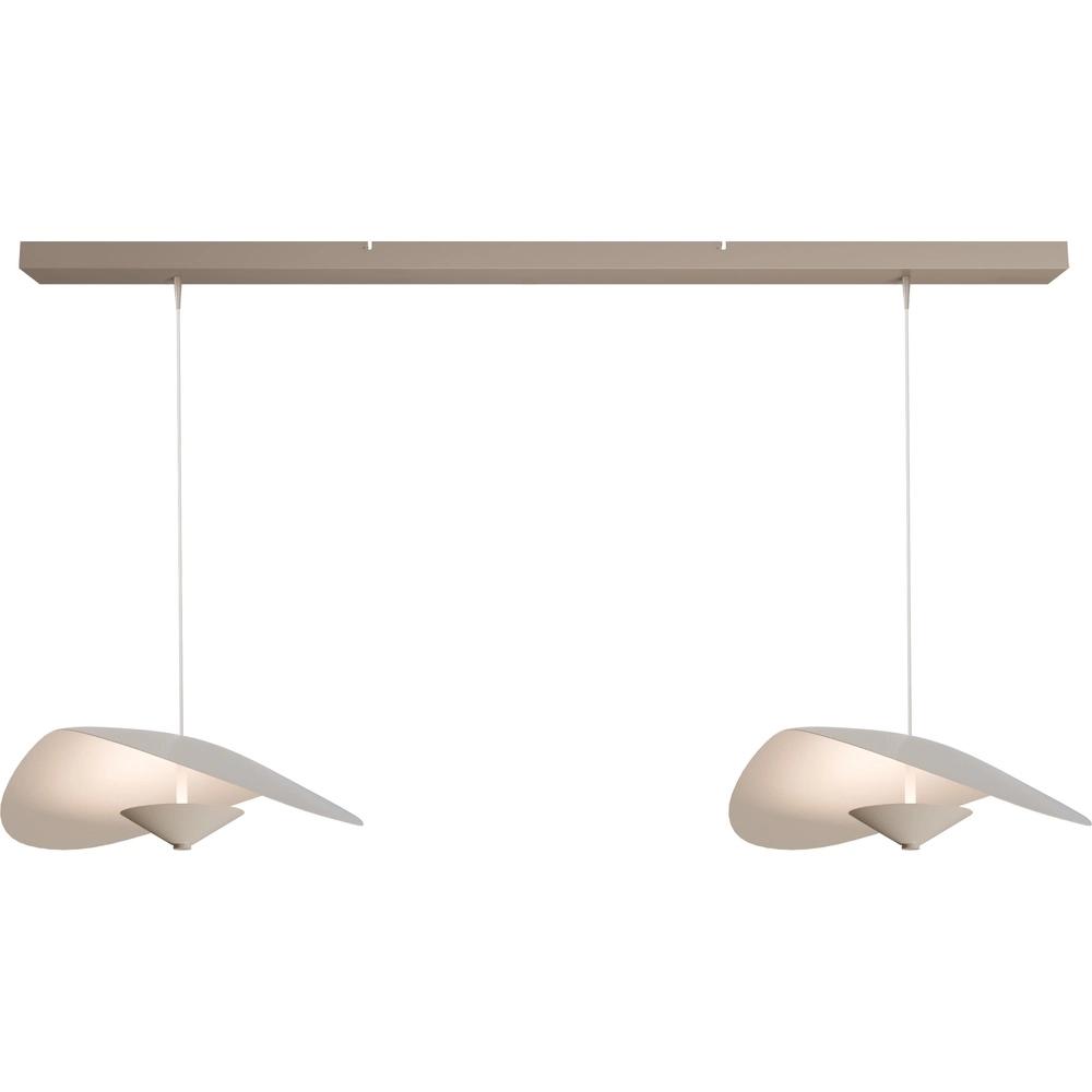 Deense 2L hanglamp Lente Ø45cm - zand