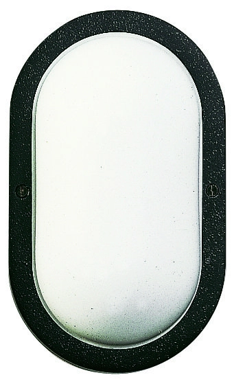 Buitenverlichting carport Ovalla 28cm-zwart