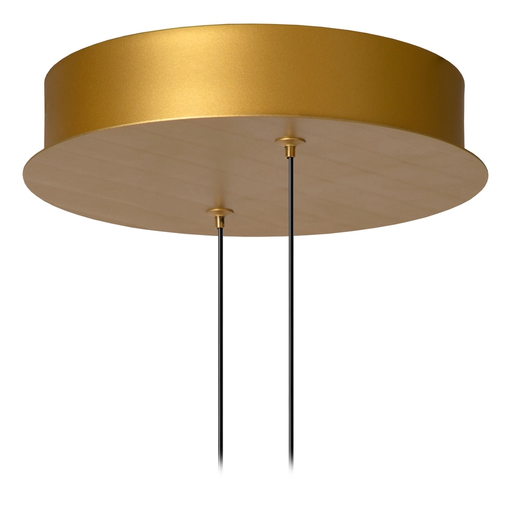 Moderne led hanglamp Slalom Zand met effect Premium by Lucide 5411212135131