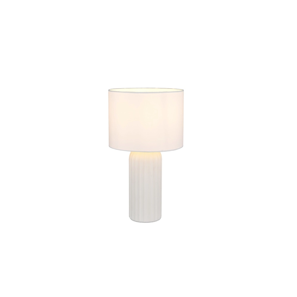 Tafellamp Blair Ø 20cm wit Trio 4017807654387