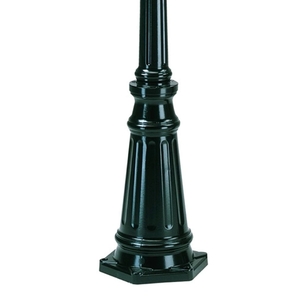Klassieke tuinlamp Maasbracht zwart KS verlichting 8714732717441