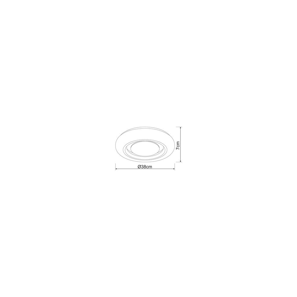 Plafondlamp Rada wit Globo 9007371404940