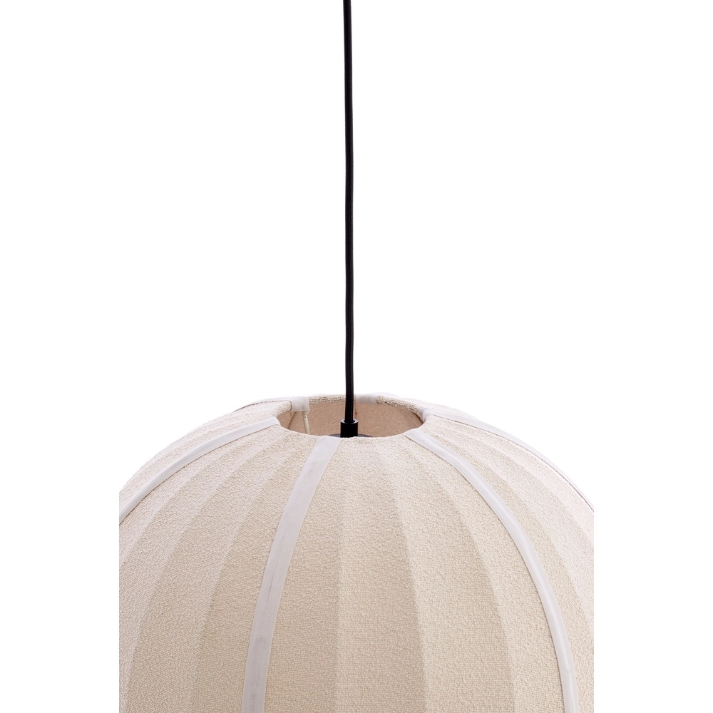 Bouclé hanglamp Zagori Ø 35cm - zand Light & Living 8717807793029