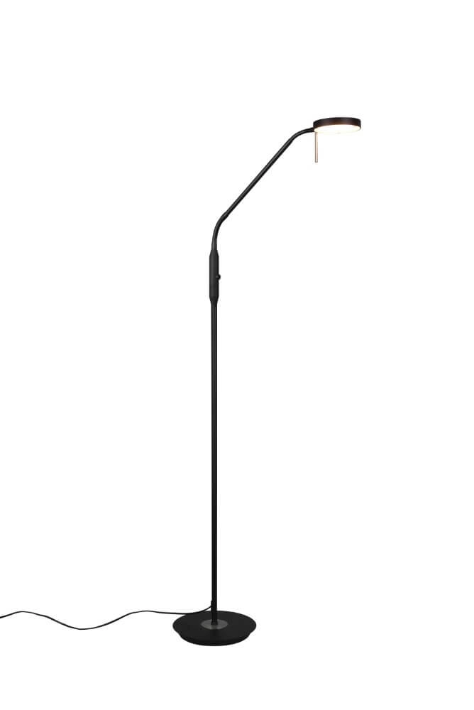 Vloerlamp Monza 145cm zwart
