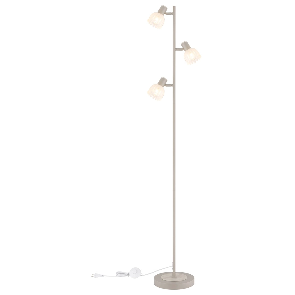 Vloerlamp Planta zand bruin Globo 9007371566945