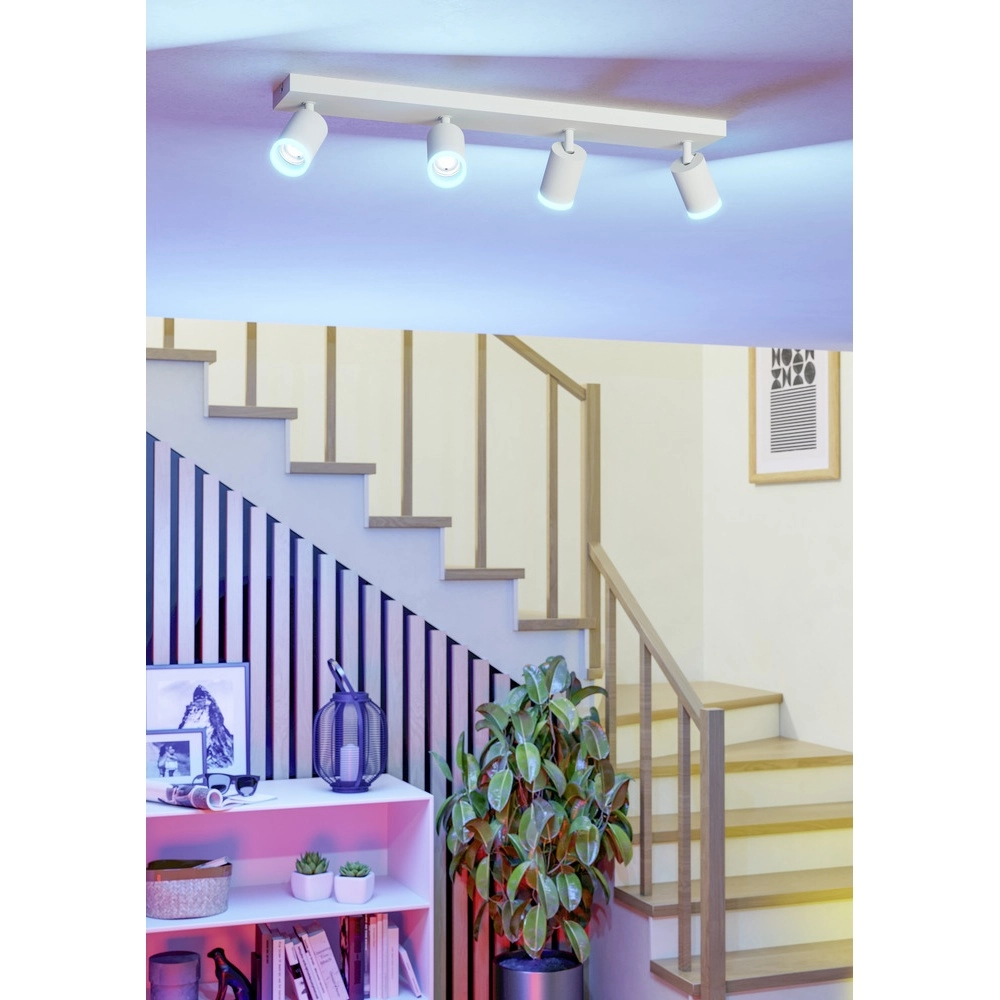 Smart opbouwspot Melitello-Z wit 4-lichts Eglo 9008606358151