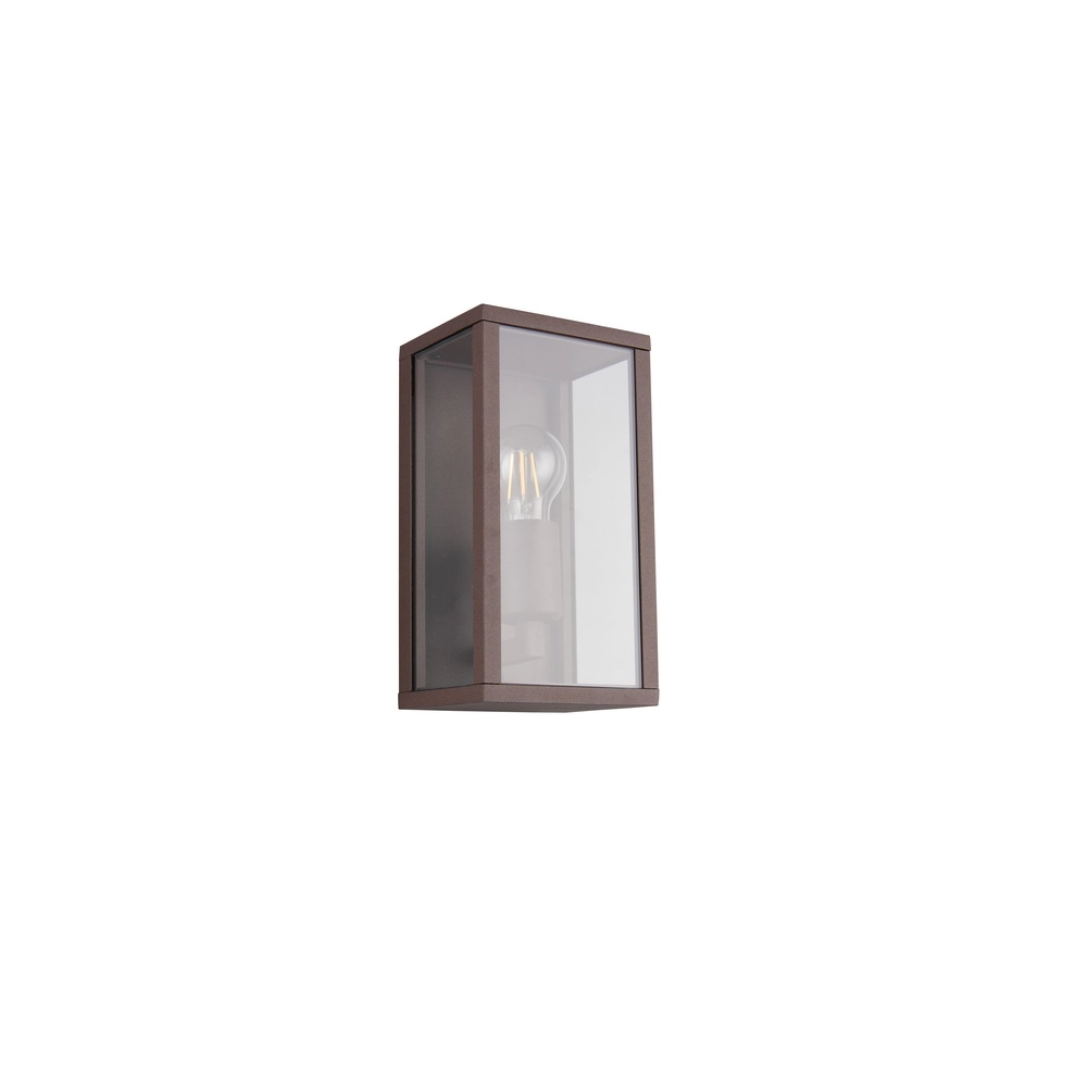 Moderne wandlamp Garonne S roestbruin Trio 4017807687378