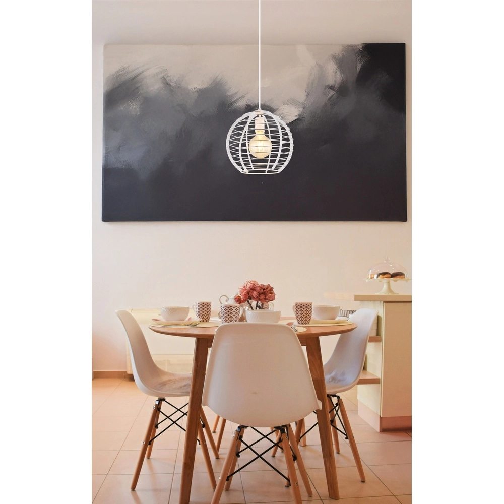Witte hanglamp Nesa design Globo 9007371578214