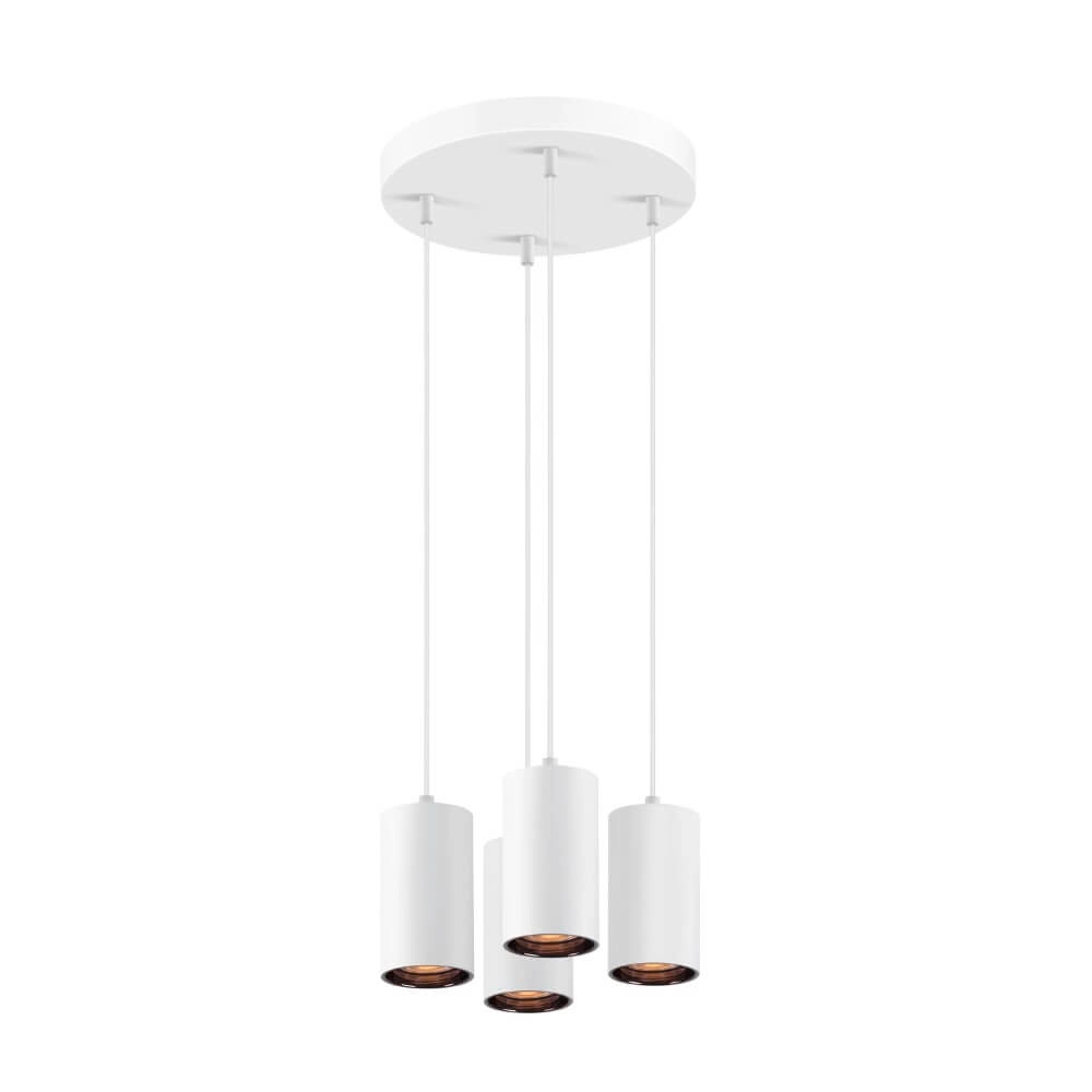 Pendel hanglamp Asto Tube wit 4x GU10 SLV 4024163266024