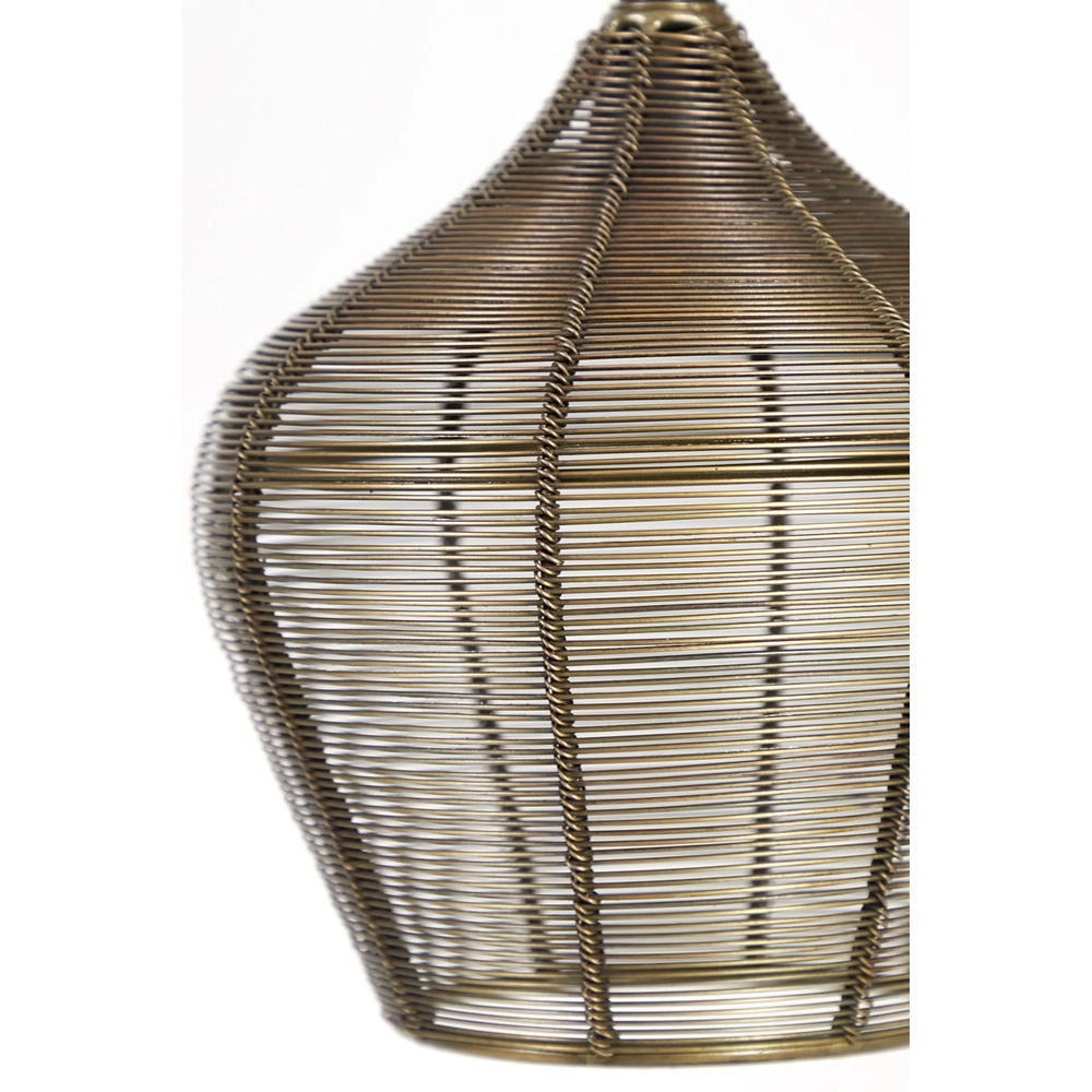 Hanglamp Alvaro 10-lichts brons Light & Living 8717807635640