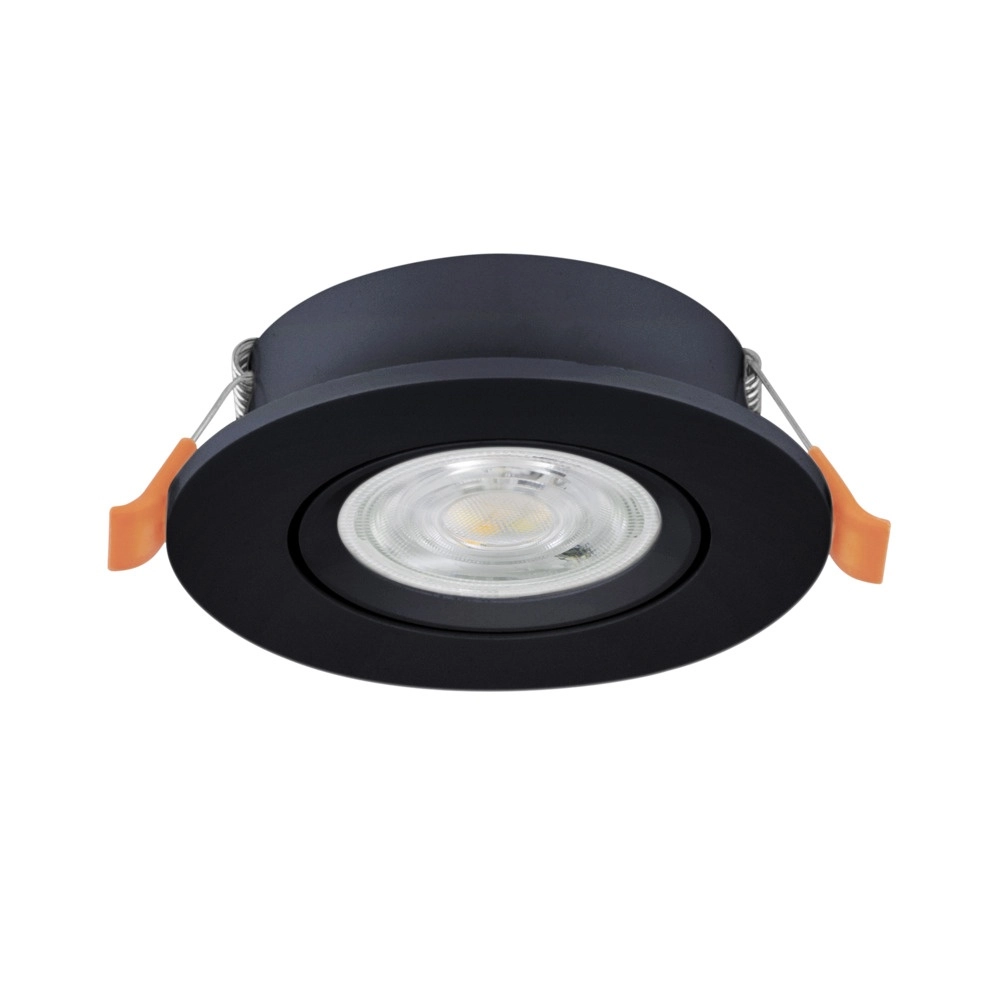 Inbouwspot Barranco zwart Ø 9cm - 3-staps CCT