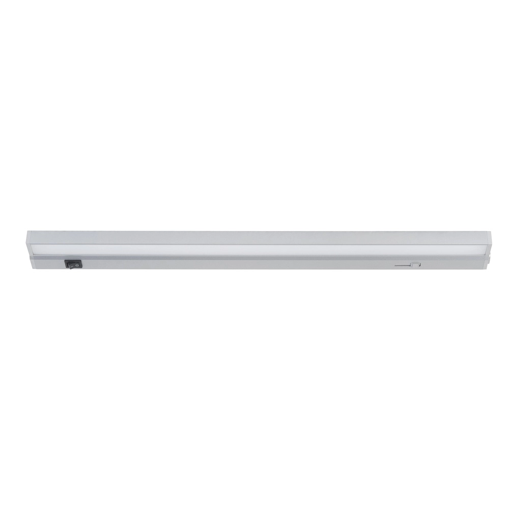 Lamp LED zilvergrijs 58cm