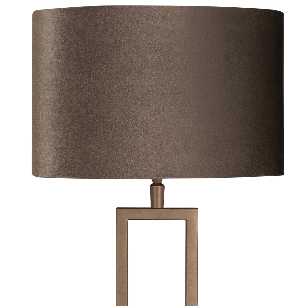 Tafellamp Monza koper brons Highlight 8718379051203