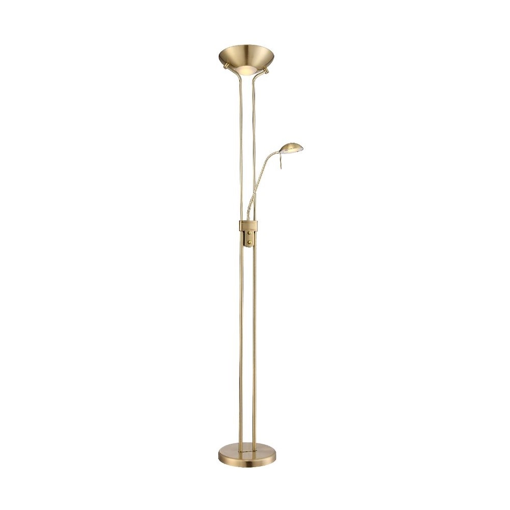 Klassieke leeslamp Leonas goud