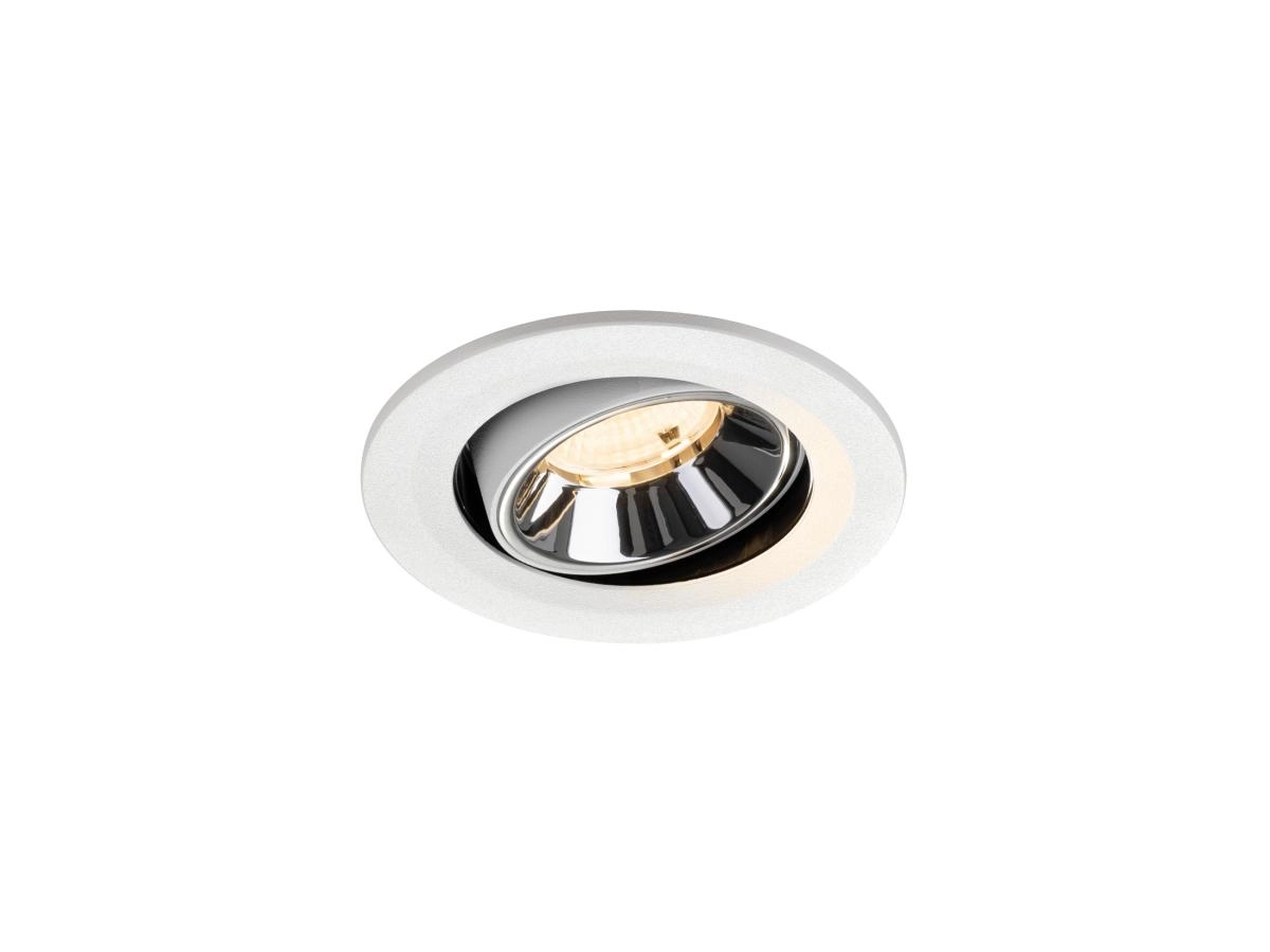 Inbouwspot Numinos Move S wit/chroom 2700K - 55gr
