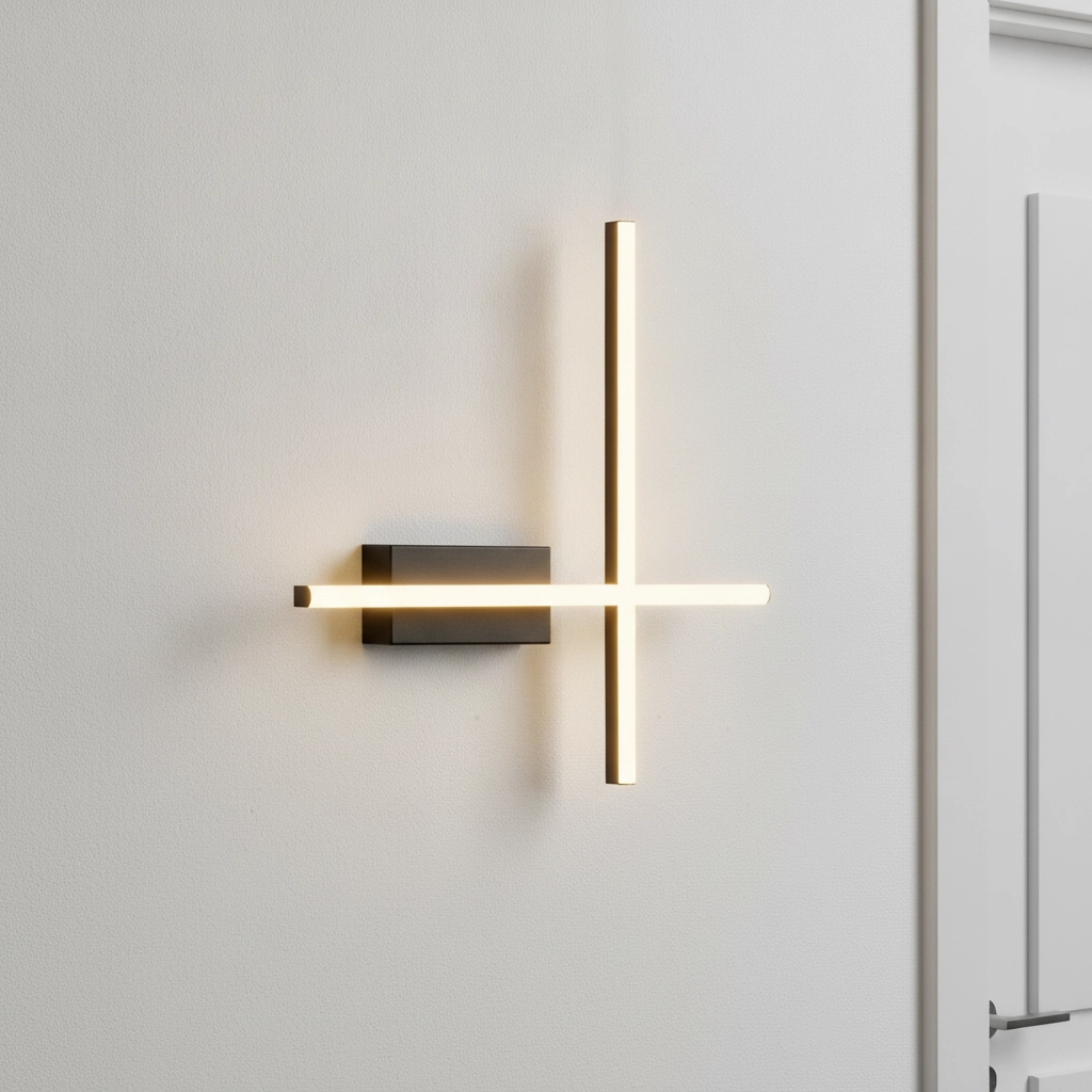 Wandlamp Quam zwart