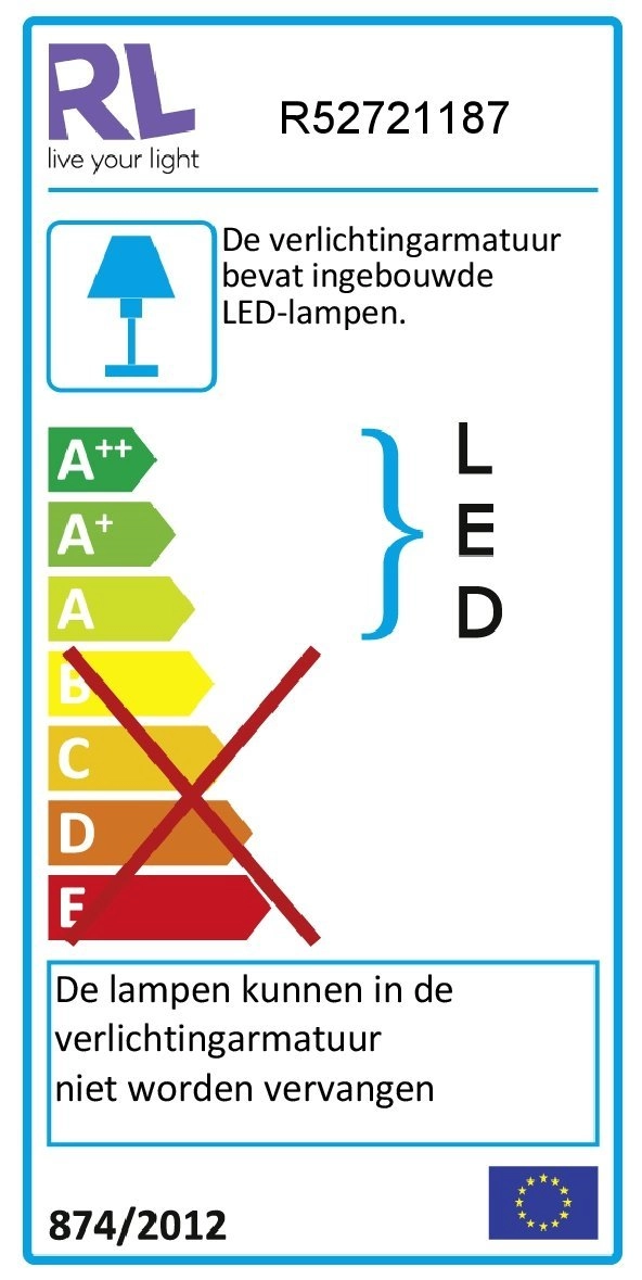 LED tafellamp Cobra grijs Trio 4017807258431