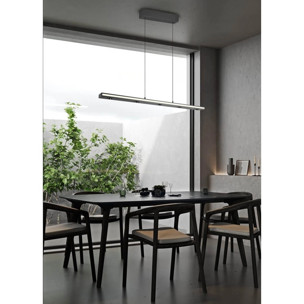 Design hanglamp Graham zwart Trio 4017807642919