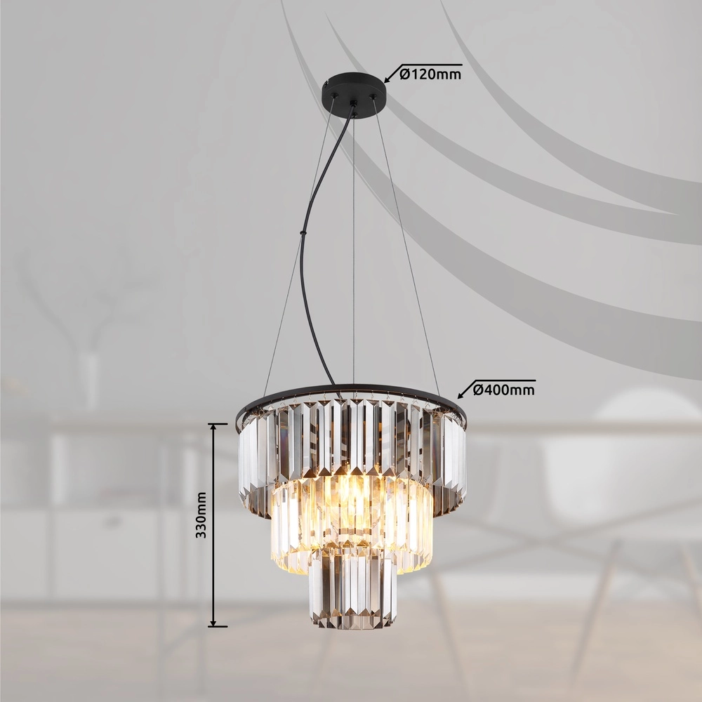 Kroonluchter Naxis Ø 40cm Globo 9007371458387