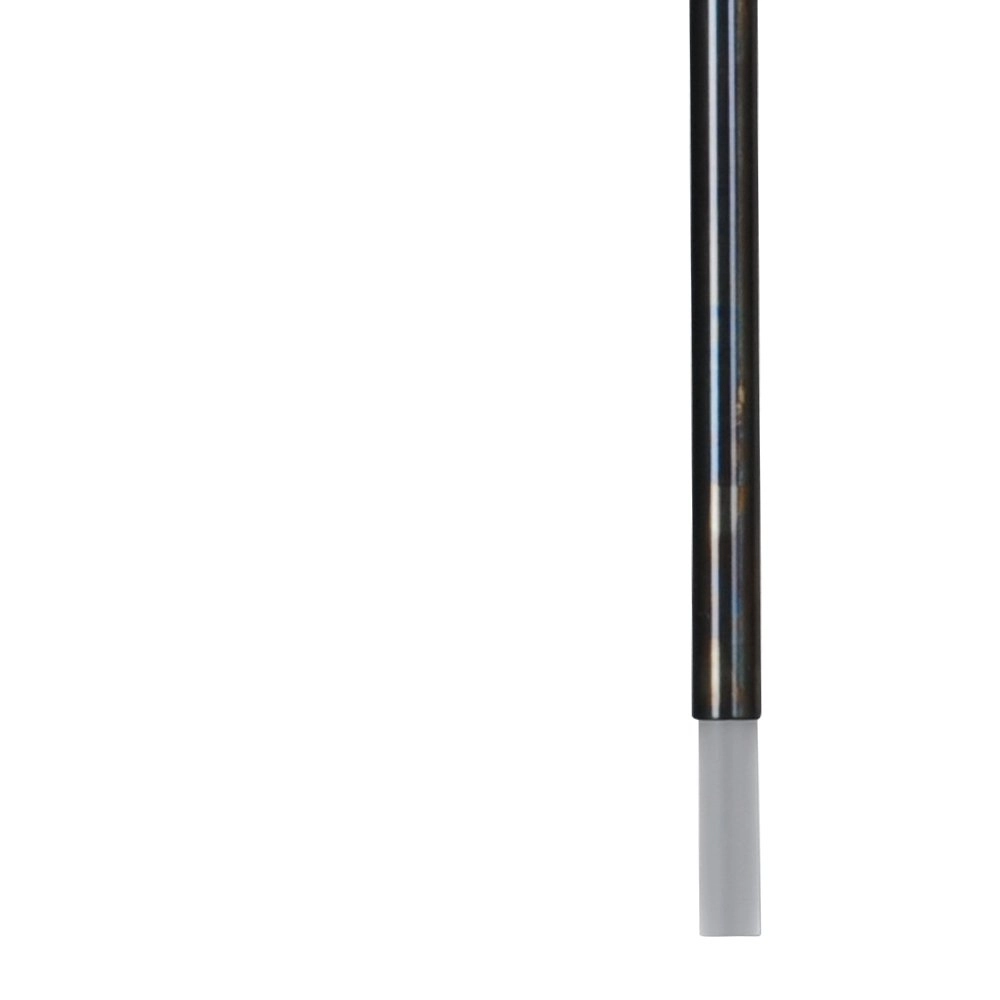 Zwarte eettafel hanglamp Flute 4-lichts design cilinders Masterlight 8718121215396