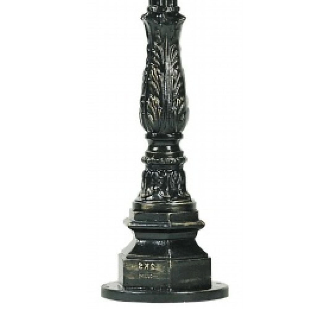 Nostalgic mast Hannover KS2 zwart KS verlichting 8714732591744