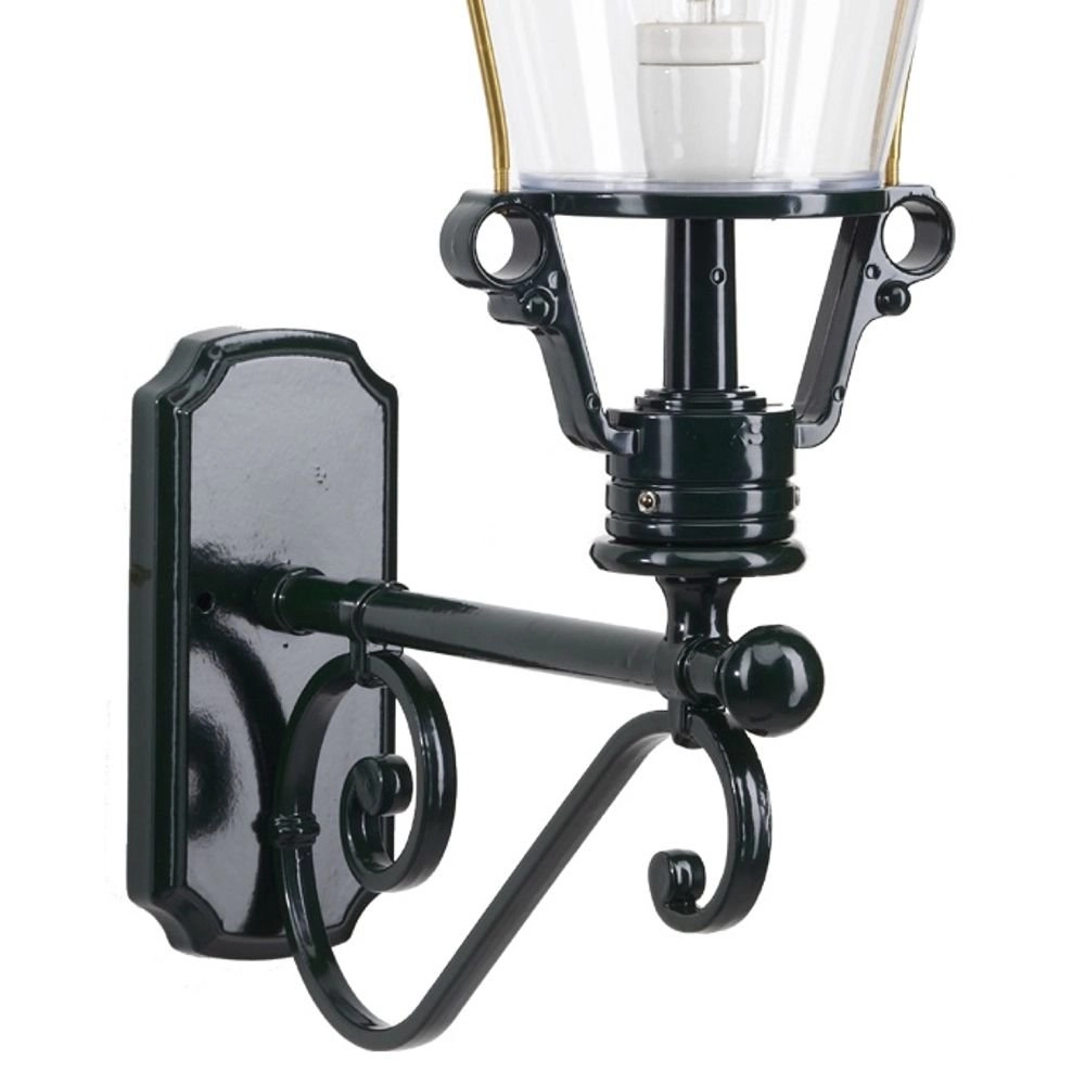 Nostalgische buitenlamp Baarn zwart KS verlichting 8714732718042