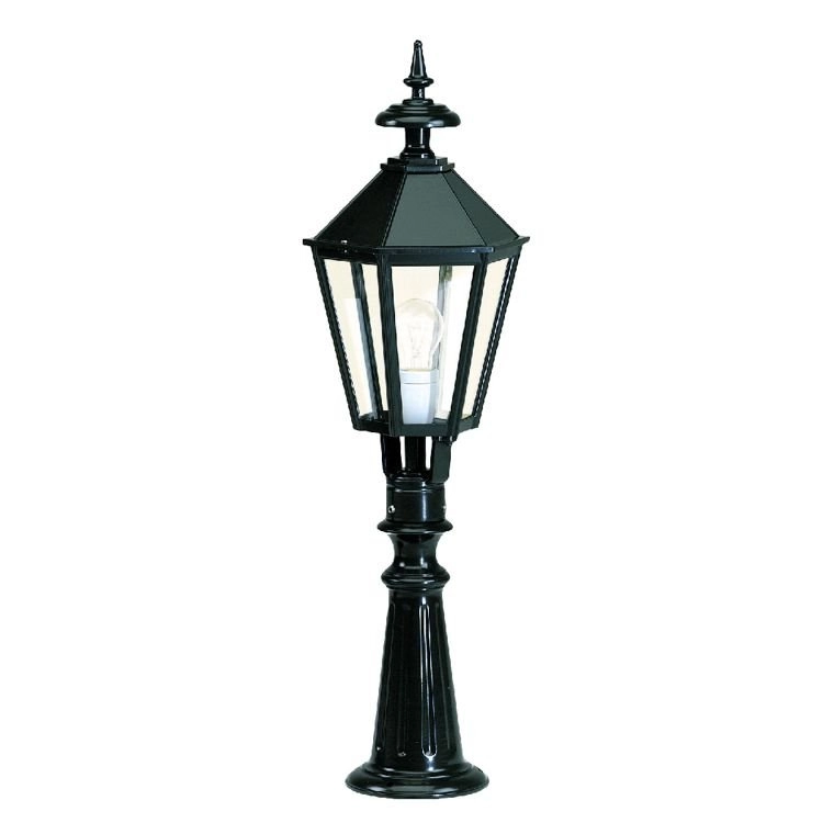 Nostalgische tuinlamp Cardiff zwart