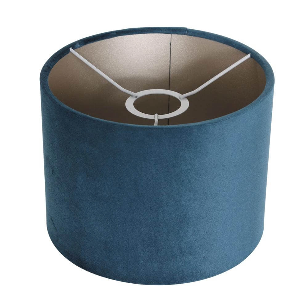 Vloerlamp Sparkled Light zwart met blauwe kappen Steinhauer 8712746173628
