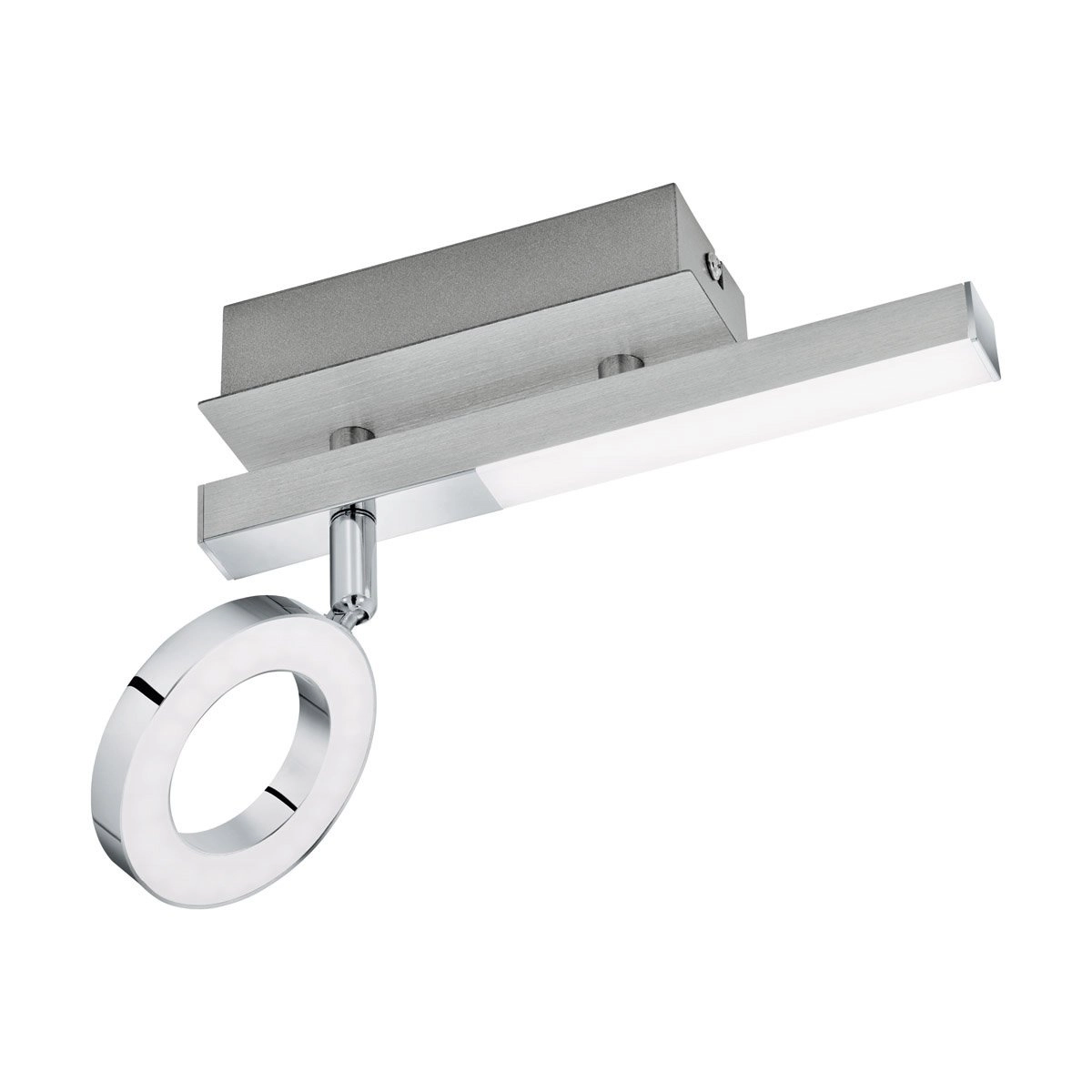 Ledspot Cardillio 1 22,5cm metaalgrijs