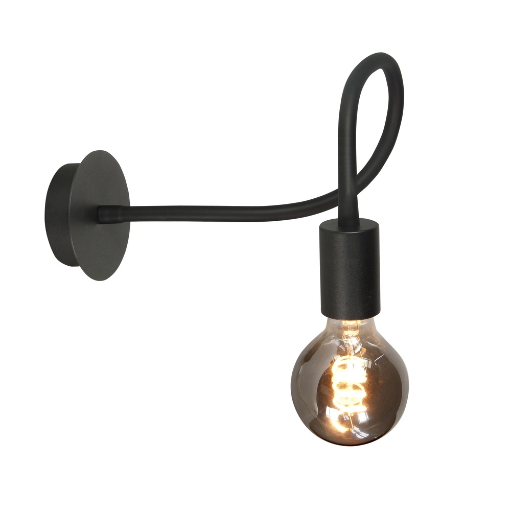 Design wandlamp Flex zwart