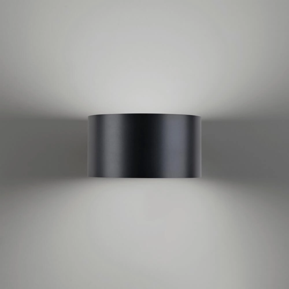 Wandlamp Pure Clipse grijs 19,7cm Paul Neuhaus 4012248384077