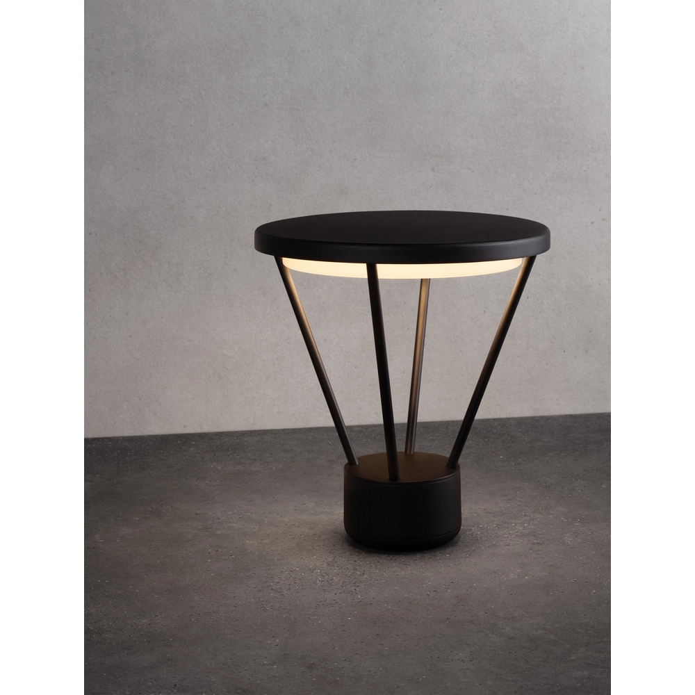 Design tuinlamp Virtus antraciet Lyora 5212017449337