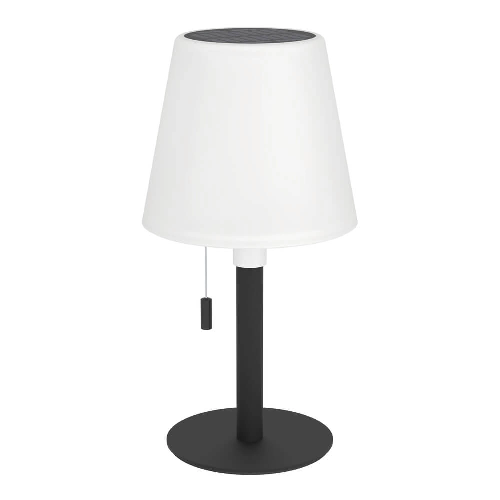 Design tafellamp Montapalma zwart met wit kegel