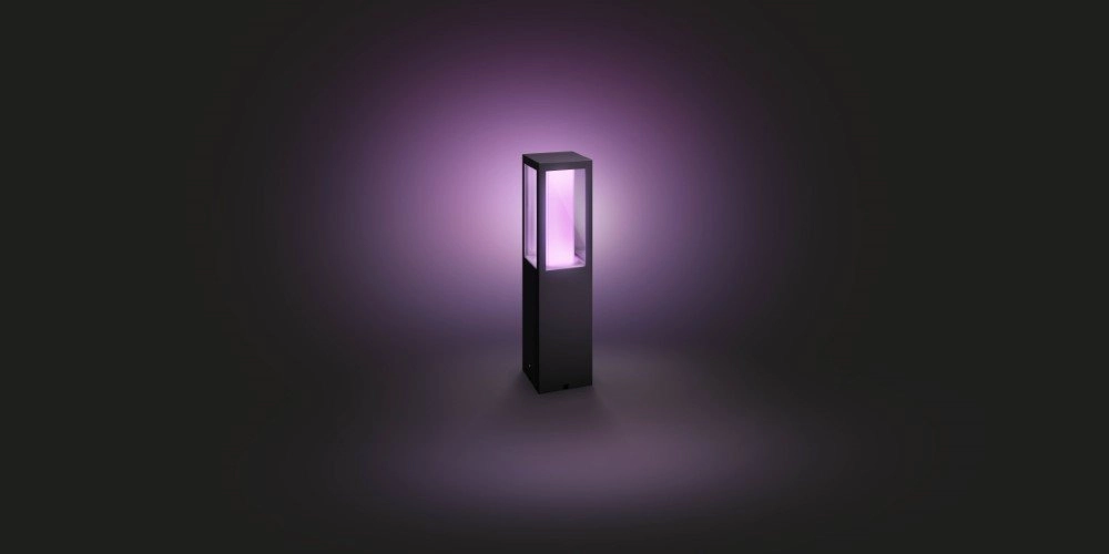 Sokkel Buitenlamp Hue Impress 40cm - 24volt - zwart Philips 8718696170526