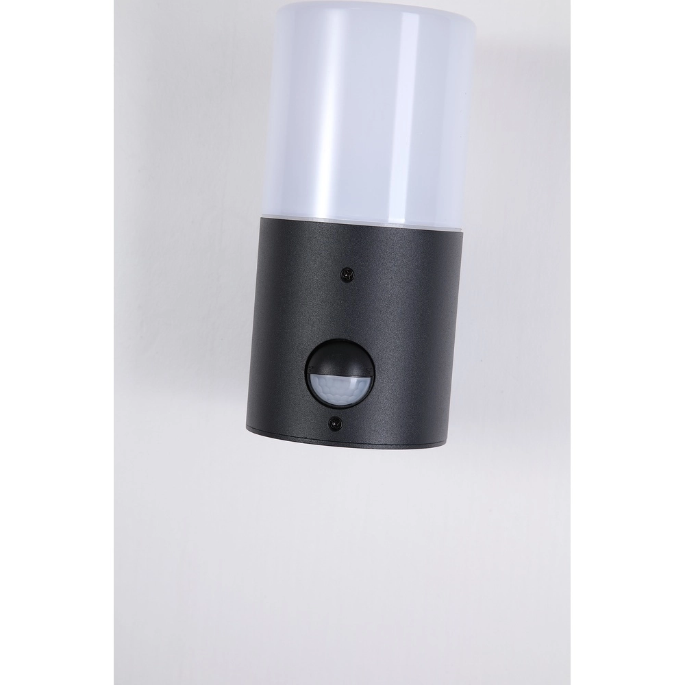 Wandlamp Colorado enkel zwart met sensor Searchlight 5053423297446