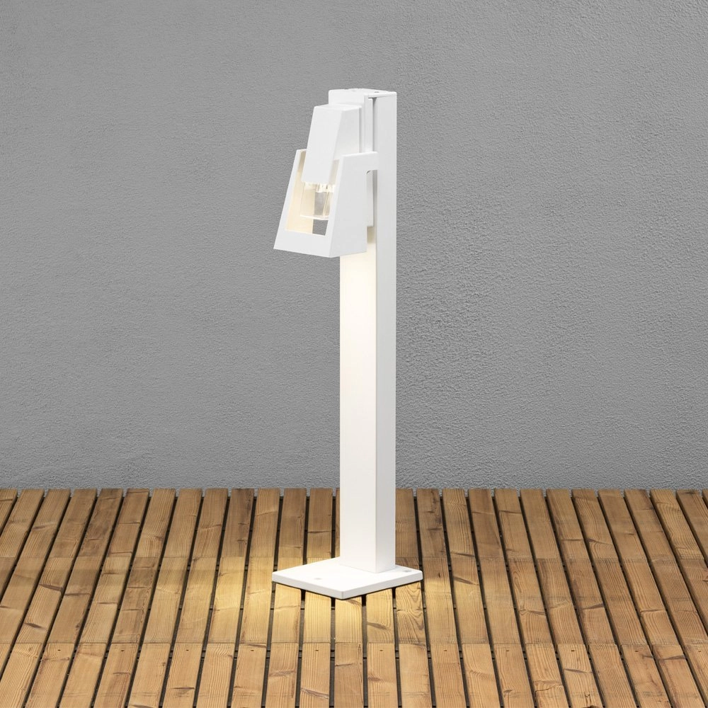 Design terraslamp Potenza GU10 100cm wit KonstSmide 7318307980257