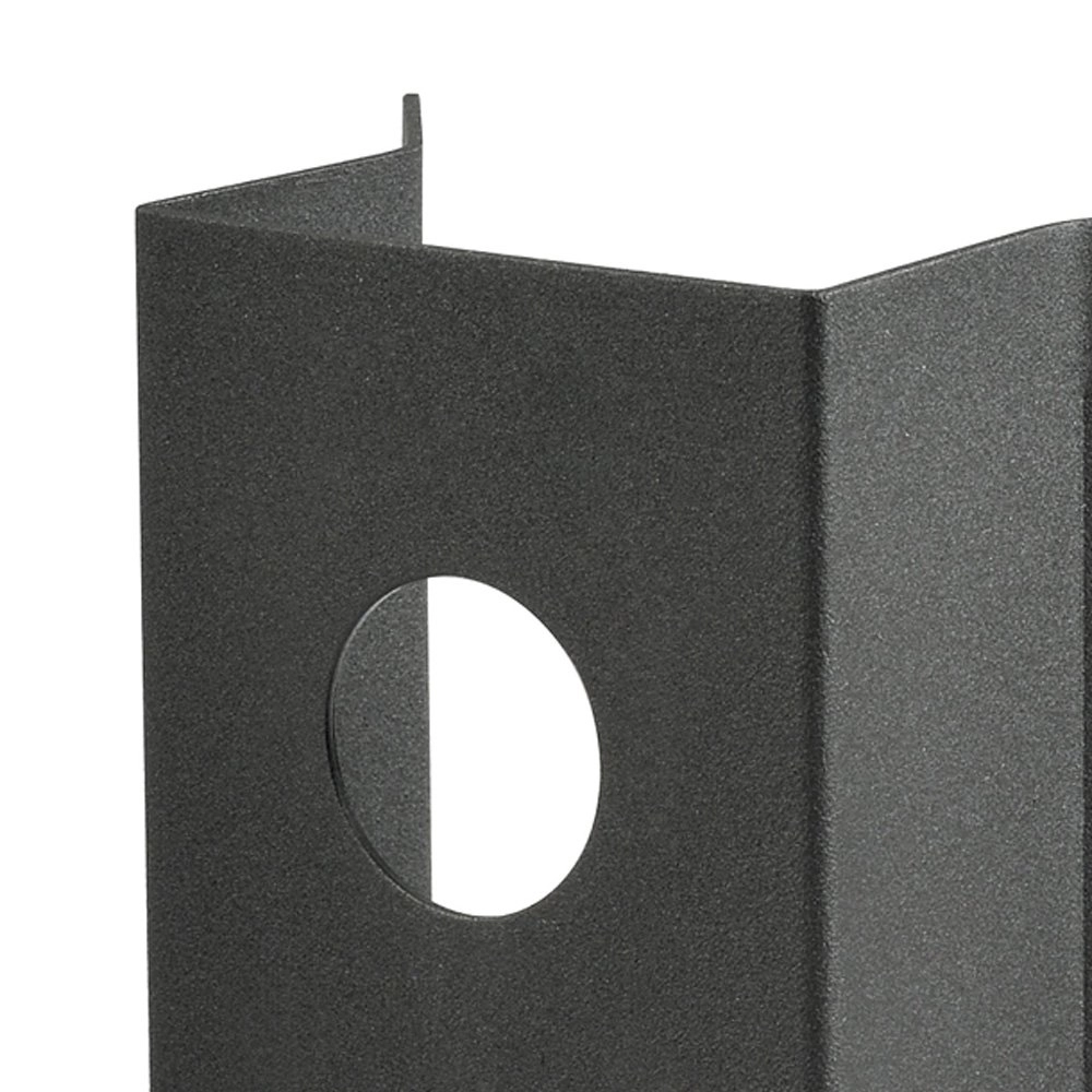 Montage Wall Corner Straight zwart KonstSmide 7318304487506
