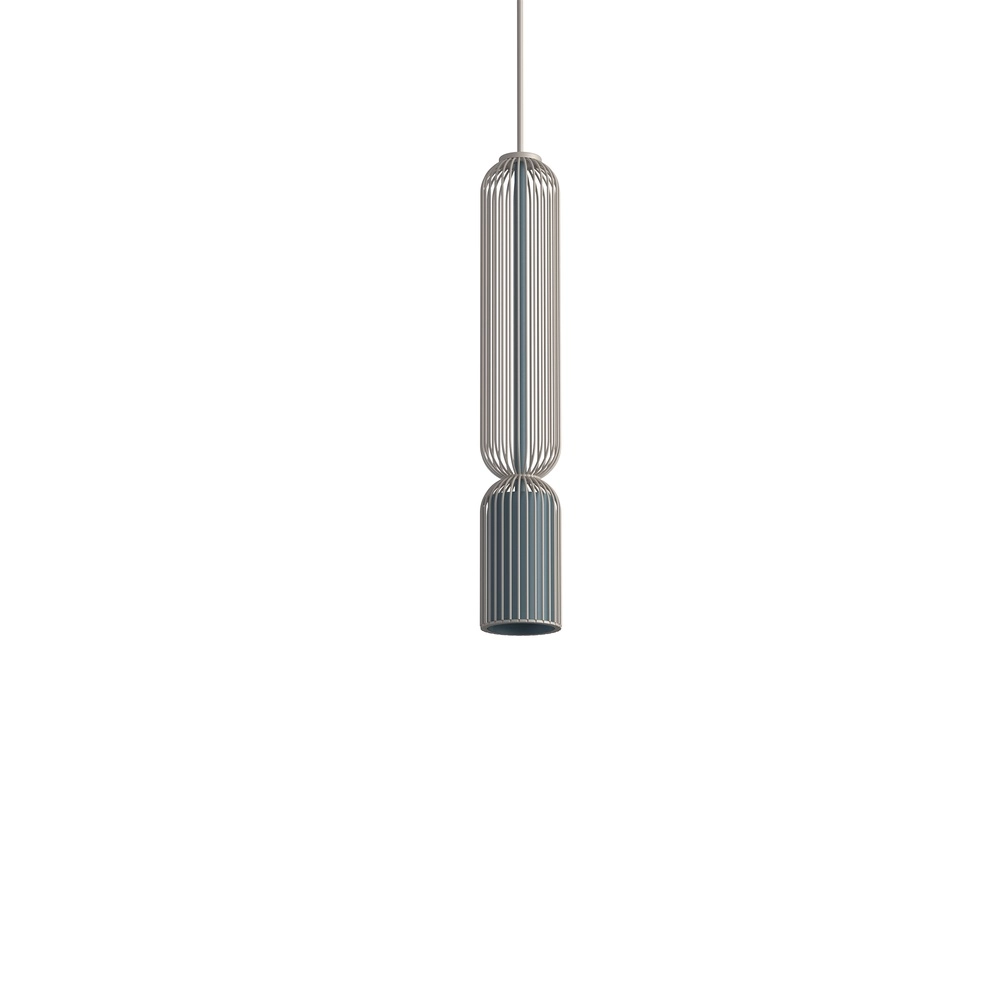 Hanglamp Singles 40,5cm umbra grijs en zand bruin Lyora 5903139122009